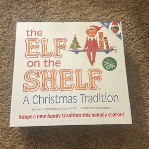Elf on the shelf and book